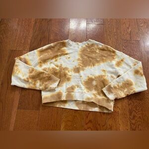 Mate the Label Cropped Tie Dye Sweatshirt